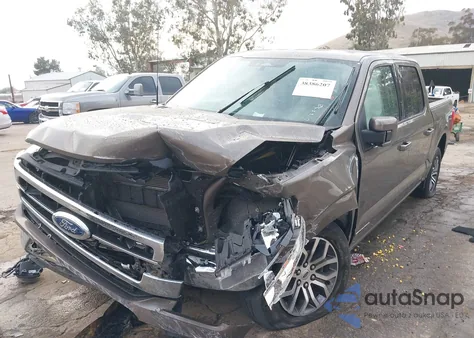 2022 Ford F-150 Lariat from USA, damaged, VIN 1FTFW1CD2NFB77229